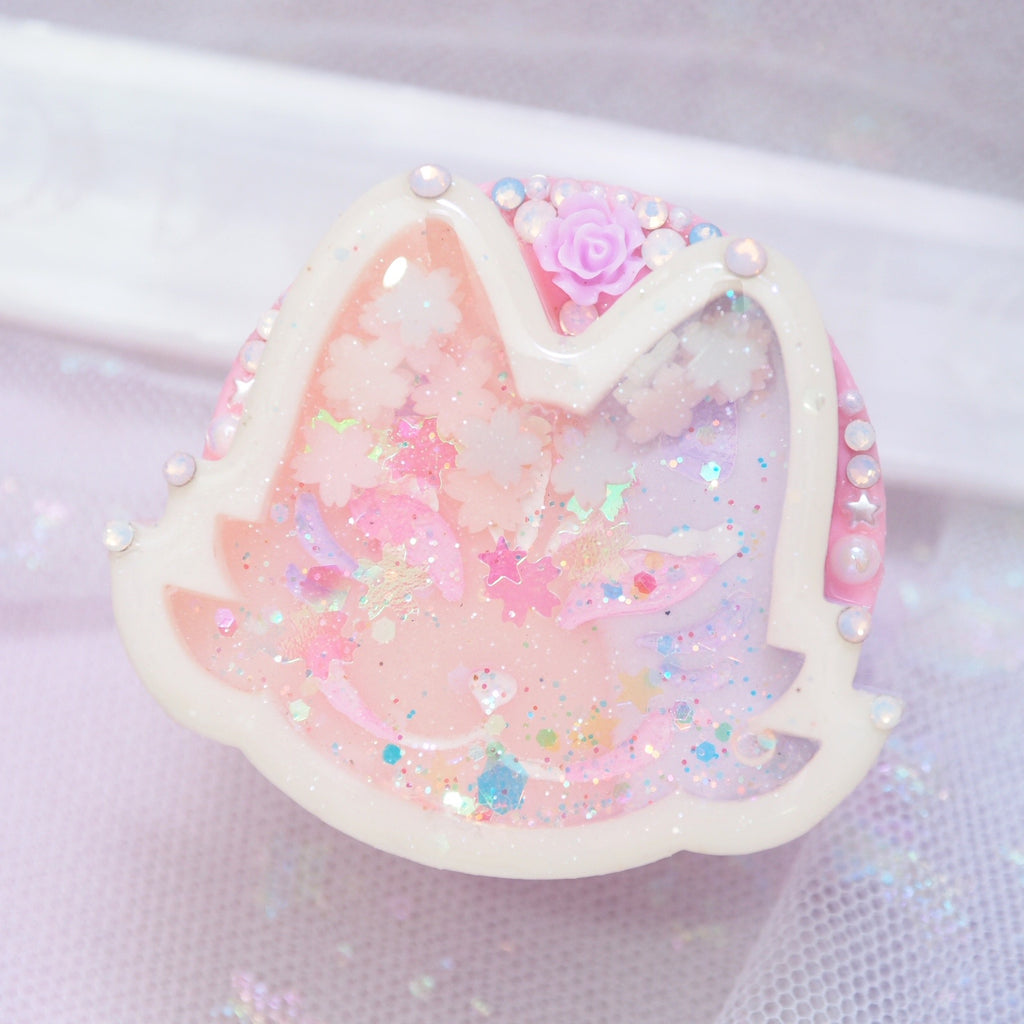 Pink & Lilac Kitsune Grip