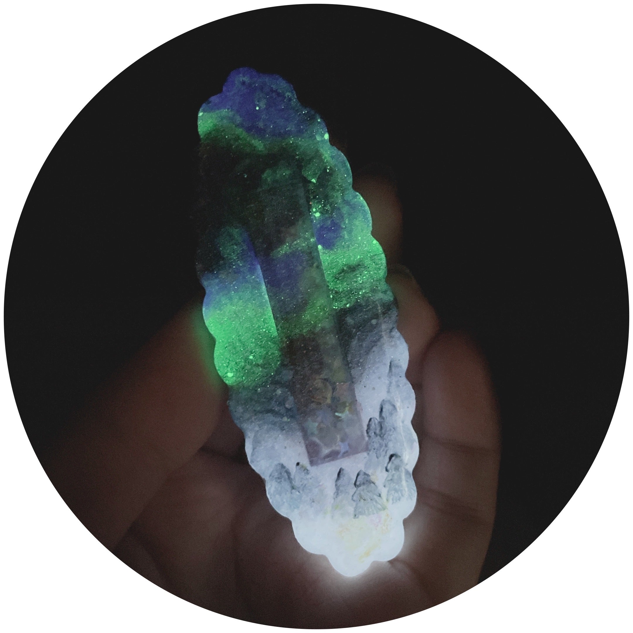 Aurora Hairclip (Scallop Oval)