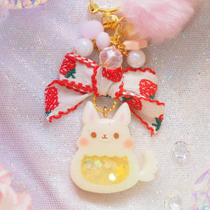 Strawberry Sand Fox Charm