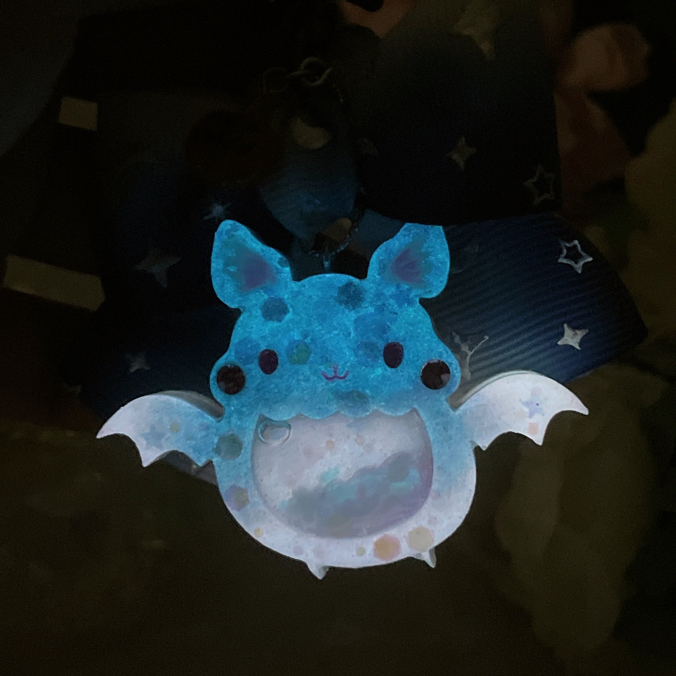 Inky Froot Bat Charm