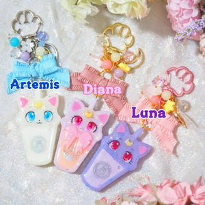Magical Cats Boba Charms