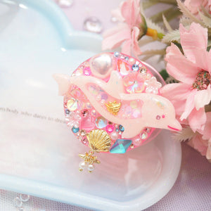 Candy Coral Reef Dolphin Grip