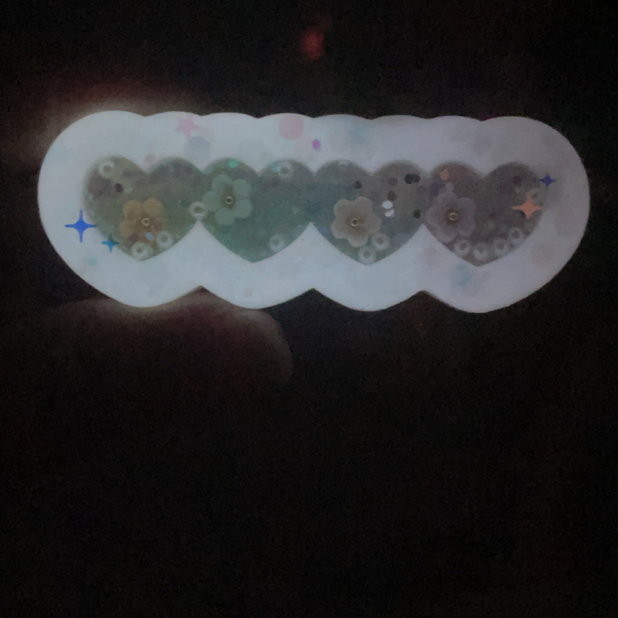 Rainbow Crescendo Hairclip