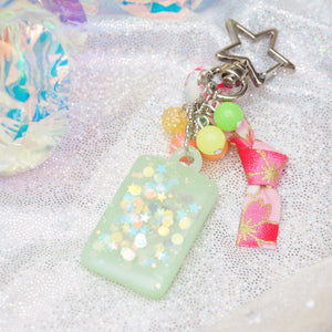 Green Hanabi Omamori Charm
