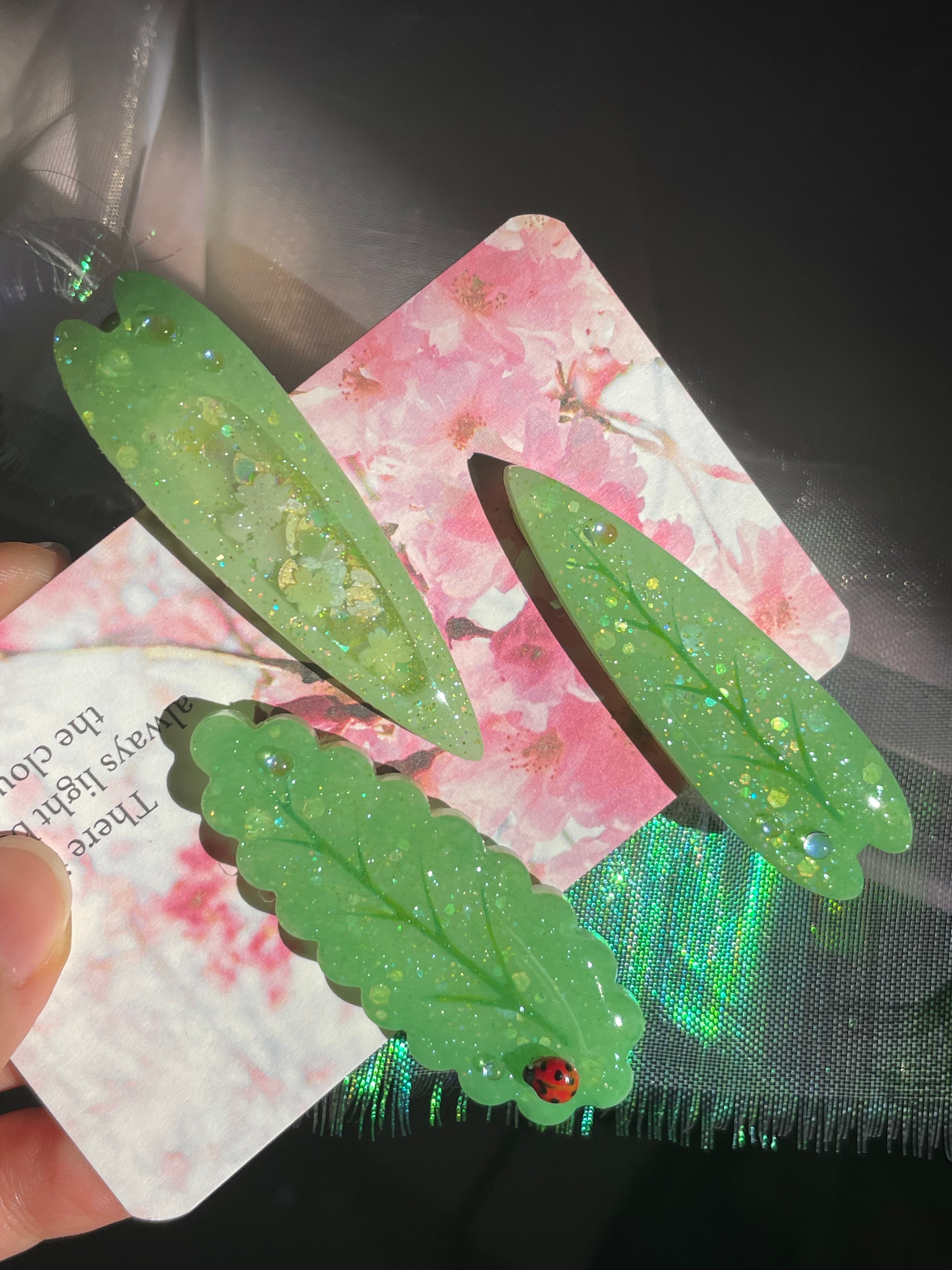 Forest Dweller Hair clips (3 clips set)