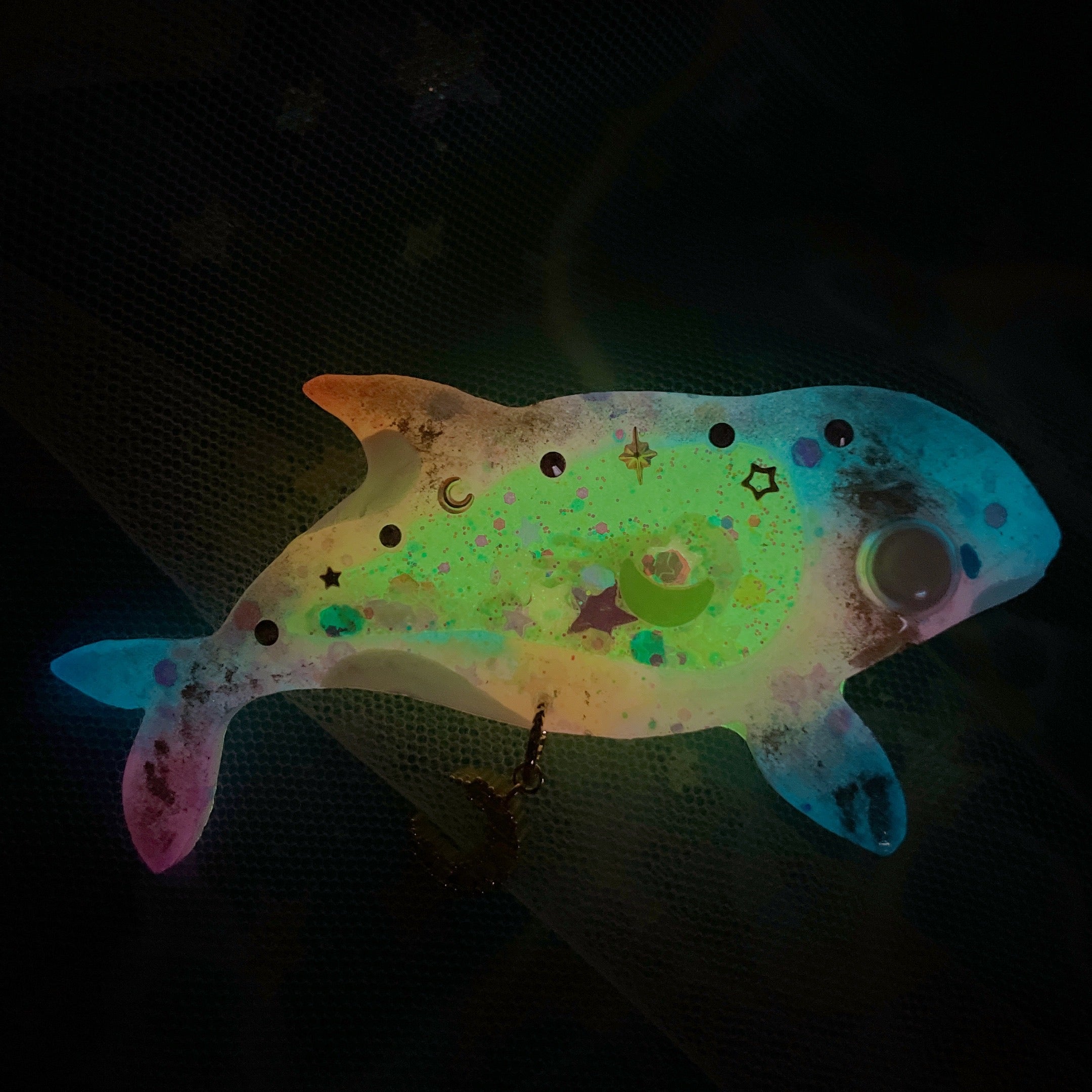Matsuri Orca - 6cm teardrop clip