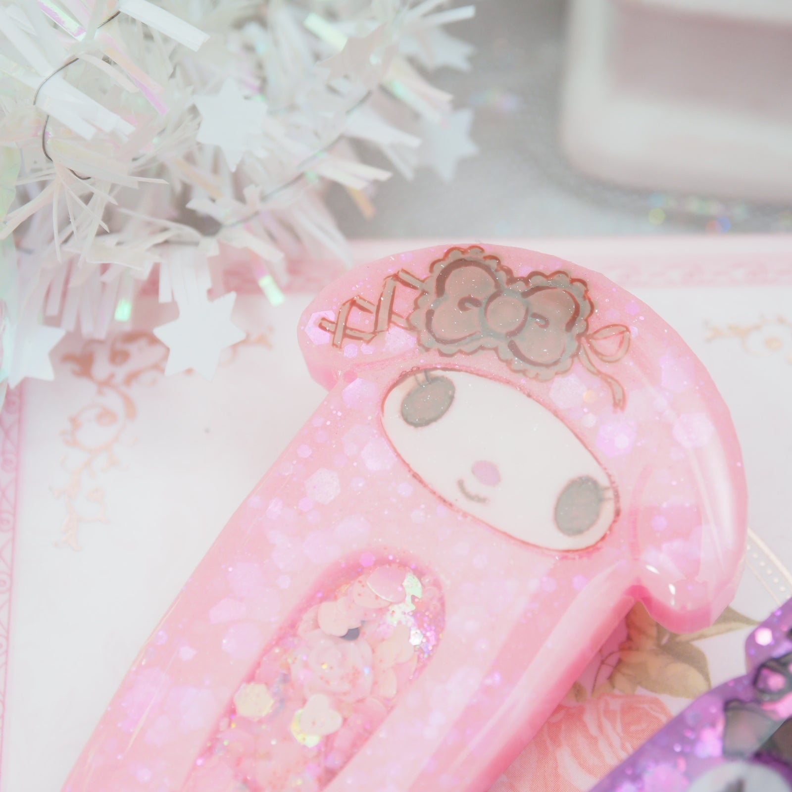 Mayonaka KuroMero Set (7cm hairclip)