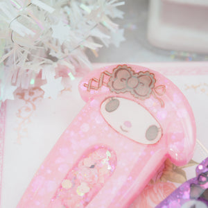 Mayonaka KuroMero Set (7cm hairclip)