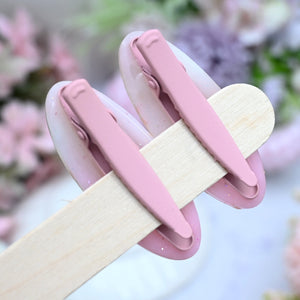 Sakura Kirby Hairclips (jumping kirby)