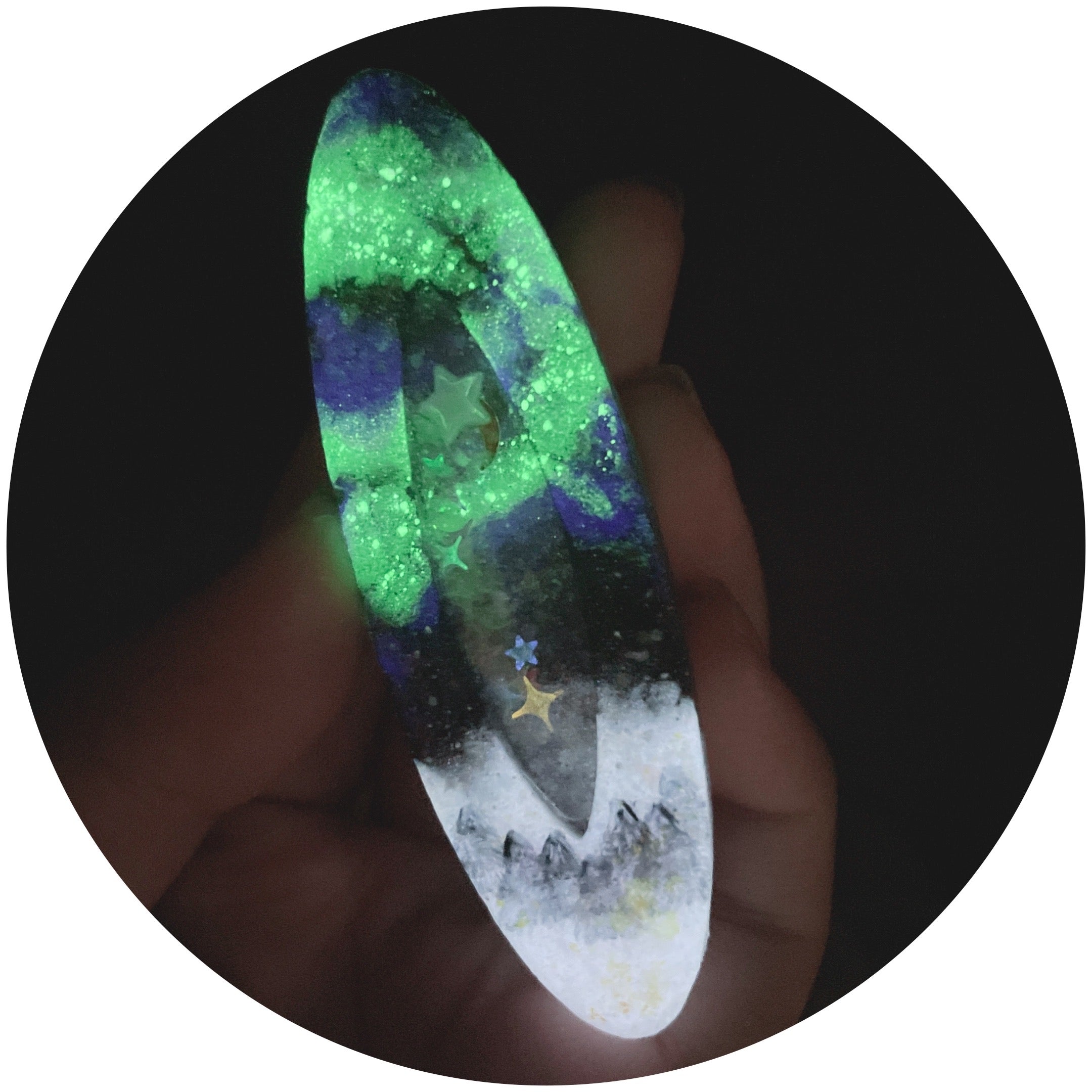 Aurora Hairclip (Oval)