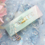 Pink Sands Seafoam Bar Barrette Clasp
