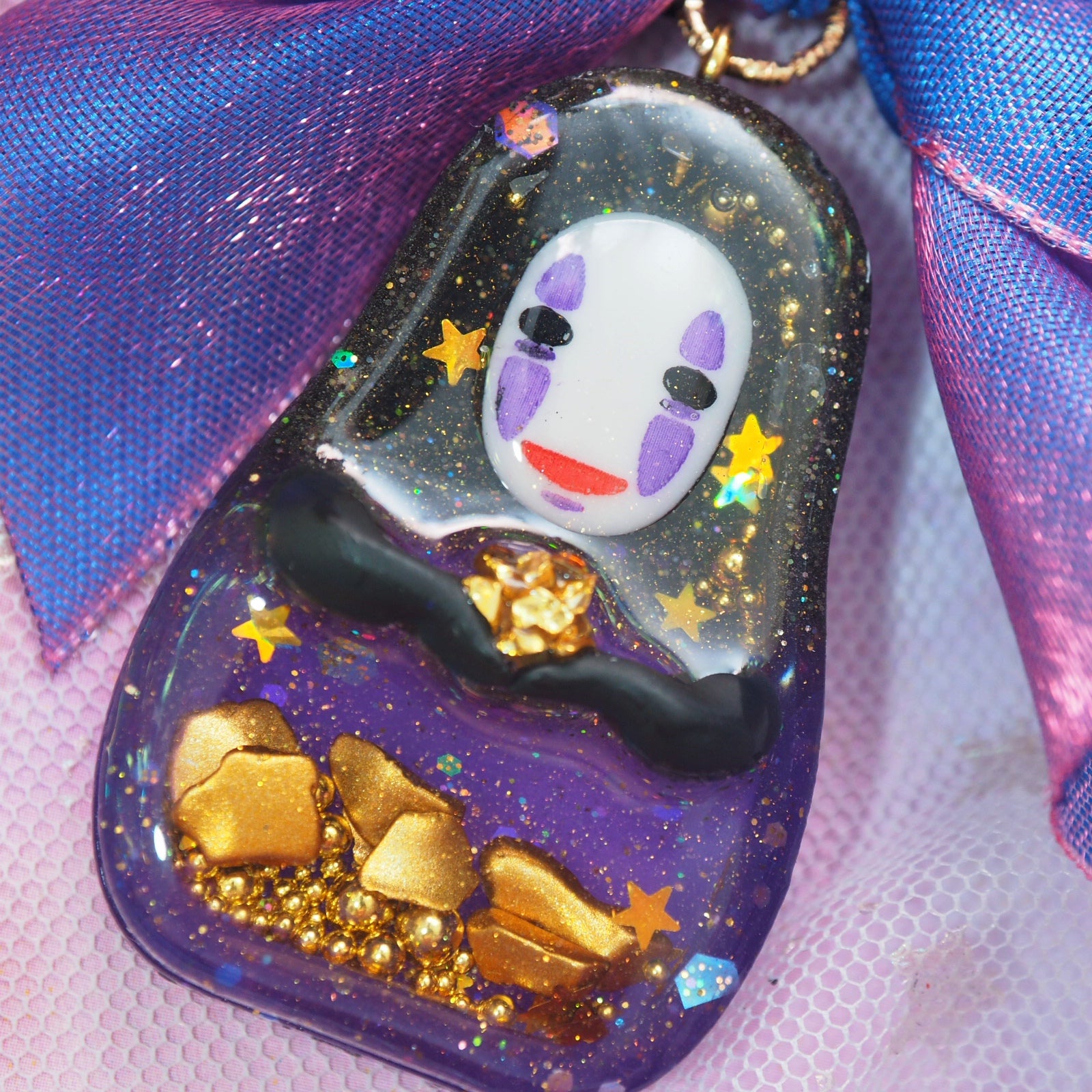 Purple Kaonashi Charm