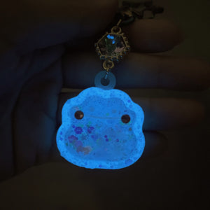 Mini Ditto Shaker Charm (glowing)