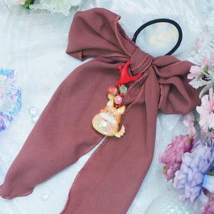 Red fox Hairtie Charm