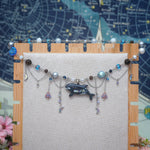 Cosmic Rain Orca Necklace