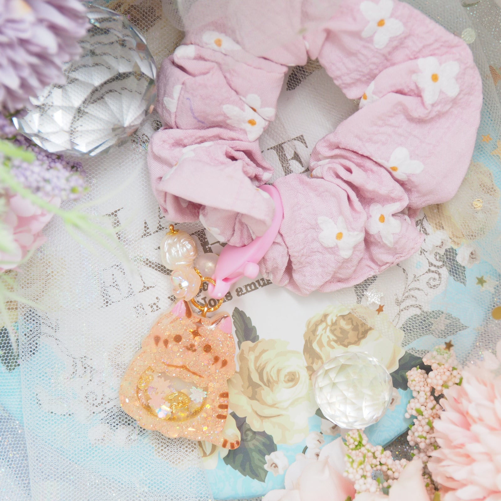 Pastel Tiger (Charm/Hairtie)