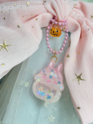 Spooky BBs Pink Hairbow Clasp