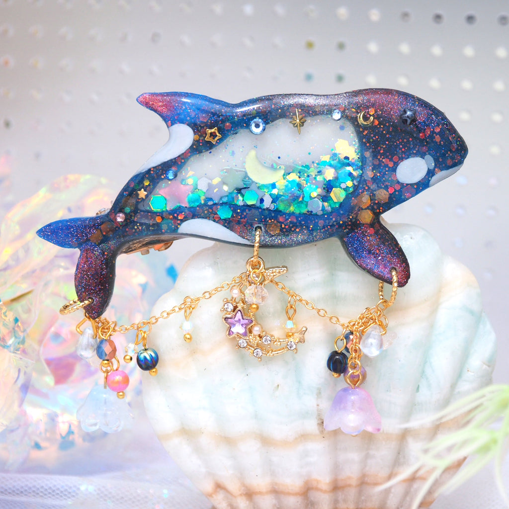 Selene - 7cm Orca Clasp