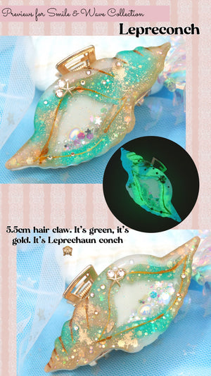 Lepreconch - Conch 5.5cm Hair Claw