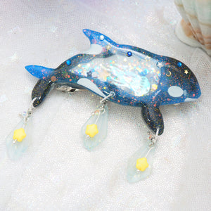 Selkie - 7cm Orca Clasp