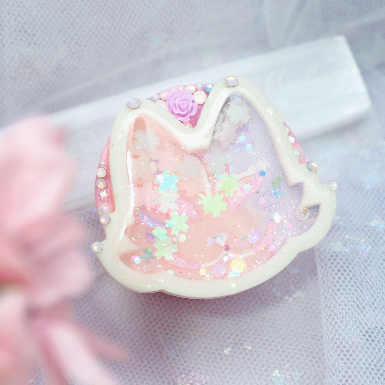 Pink & Lilac Kitsune Grip