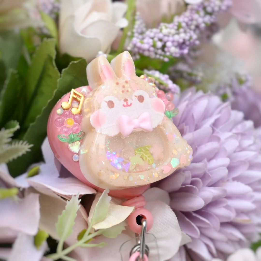 Romantic Fairytale Bunny Badge Reel