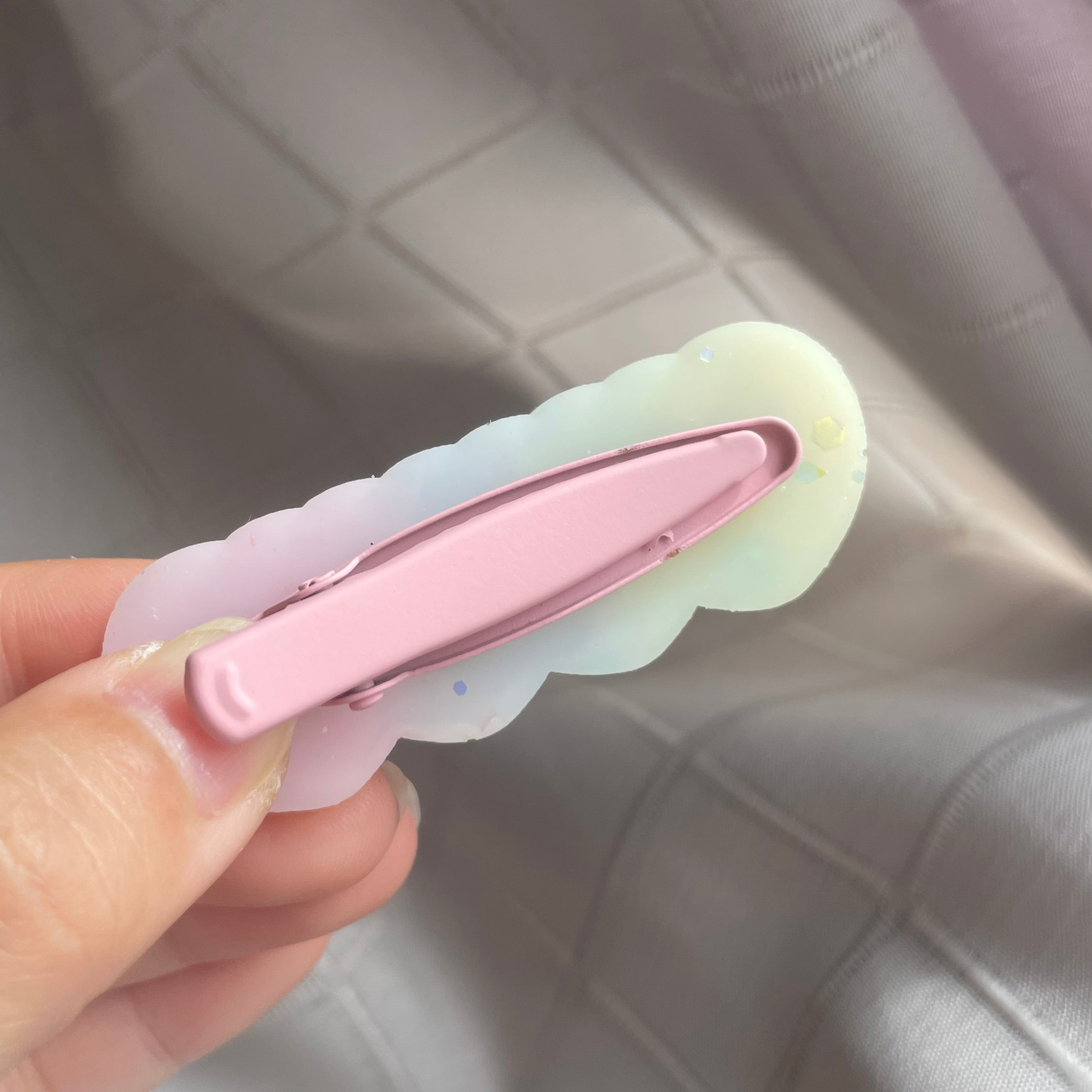 Rainbow Crescendo Hairclip