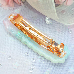 Toccata & Fugue in D Minor Musical barrette (7cm gold clasp)