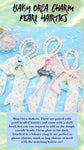 Baby Orca Charm (Pearly Hairties)
