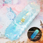 Pale Sands Shaker Barette (turtle bay, rectangle cloud)